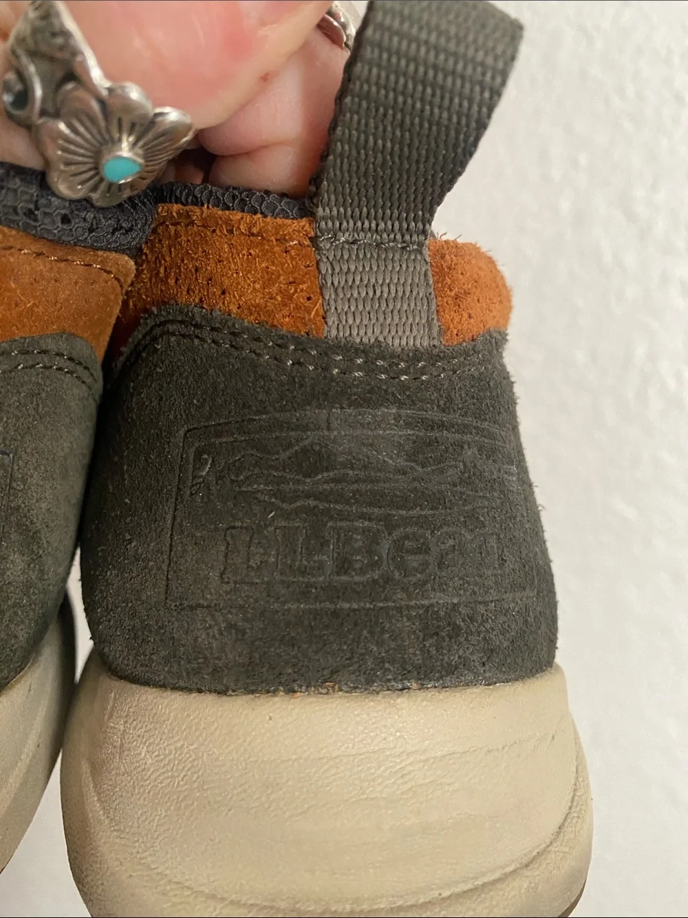 🌼 LL Bean Men's Casual Suede Sneakers in Chestnut Brown size 11